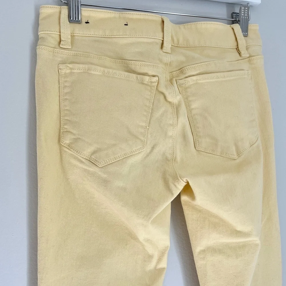 Ann Taylor Factory Women’s Modern Skinny Mid Rise Pants‎ Yellow Size 0